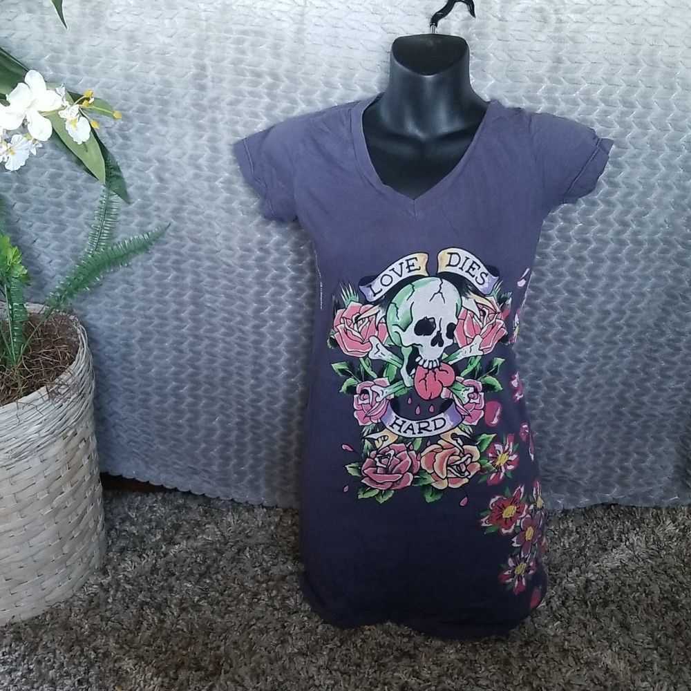 Love Dies Hard Ed Hardy Shirt